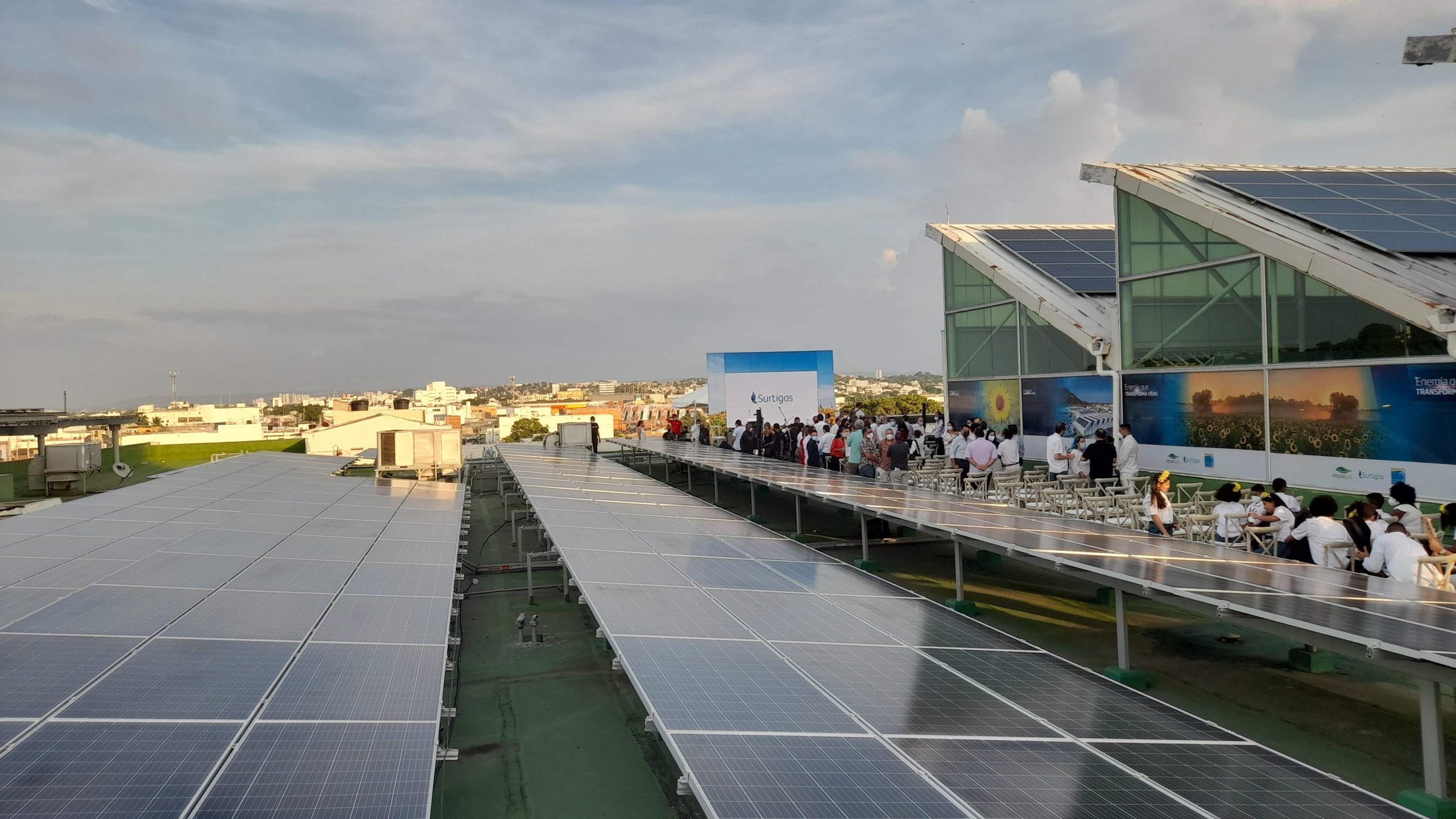 Surtigas Y Promigas Inauguran Planta Solar En Centro Comercial Caribe