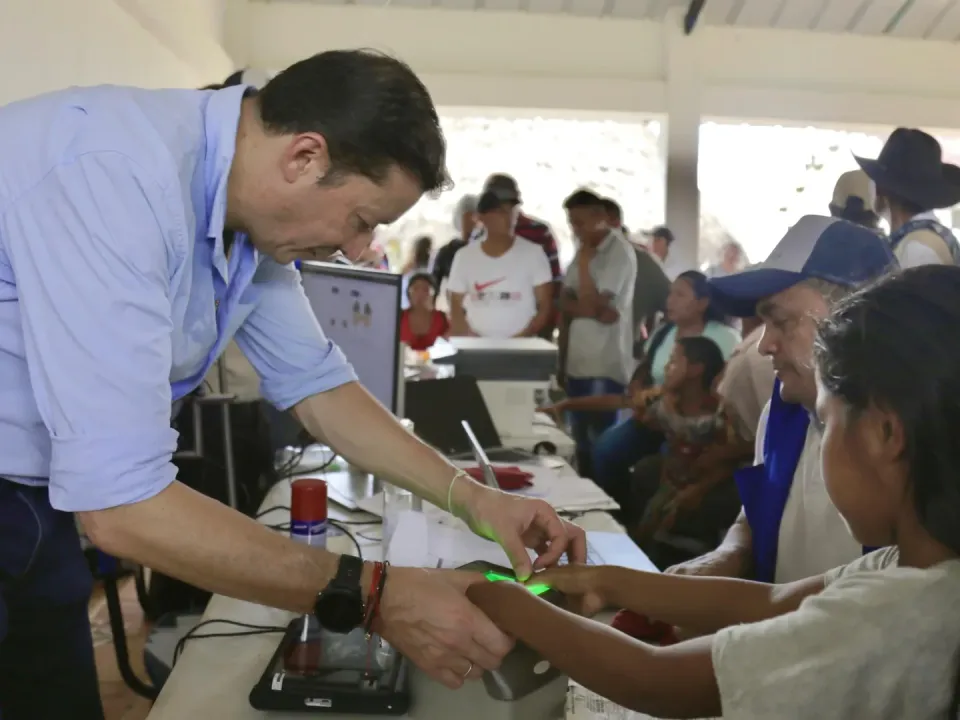 Registraduría hace presencia en zona selvática de Cumaribo en Vichada