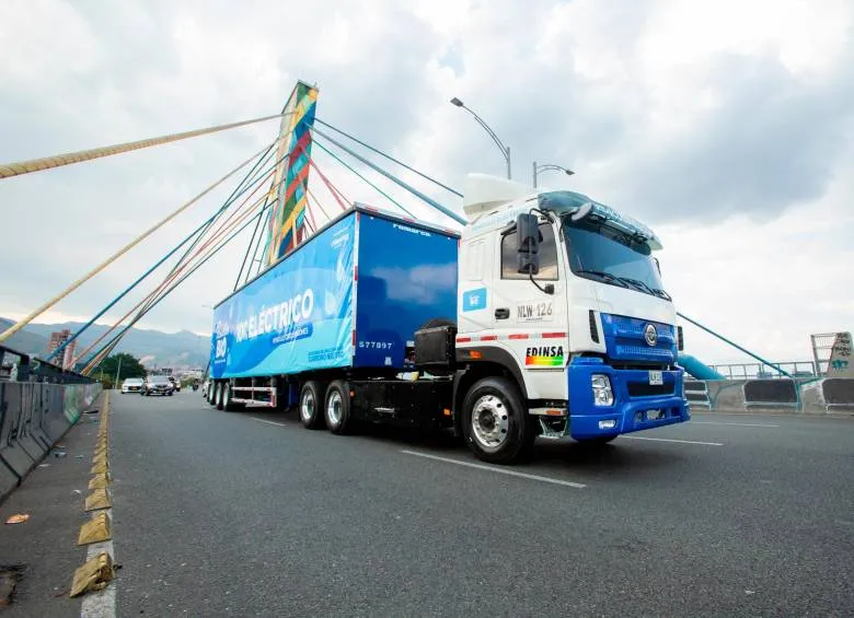 Primer tractocamión 100% eléctrico en Colombia