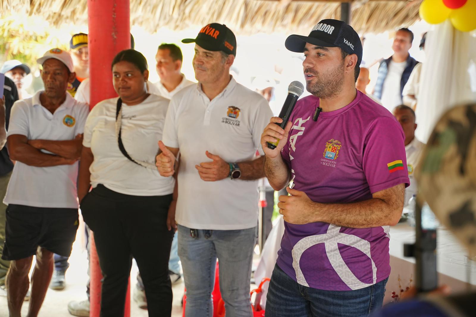 Gobernador Arana promete dos obras de gran impacto en Isla Fuerte