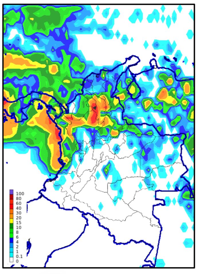 Reporte Preliminar de lluvias OAGRD: 26 de julio de 2024