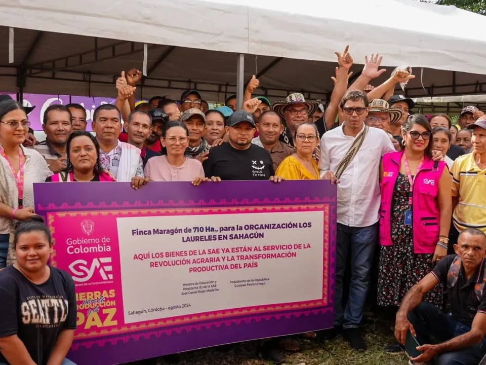 Finca de Mussa Besaile, involucrado en Odebrecht pasa a campesinos en Córdoba