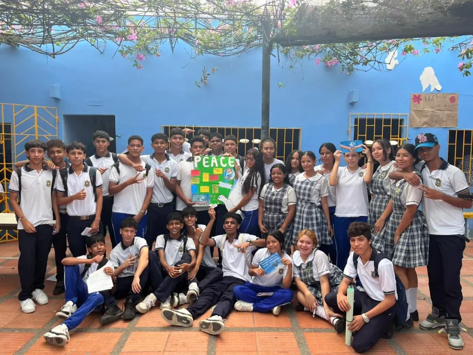 Así construyen paz, niños afectadas por conflicto armado en Colombia