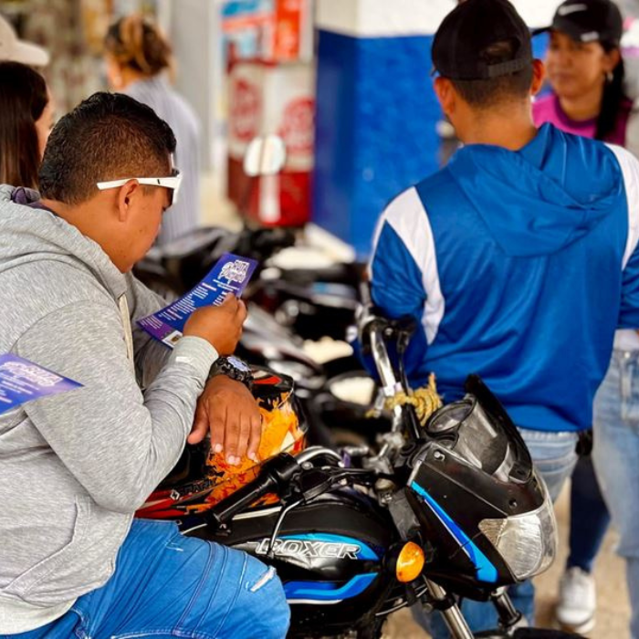 Motociclistas se Unen a la Lucha Contra la Violencia de Género en El Carmen de Bolívar