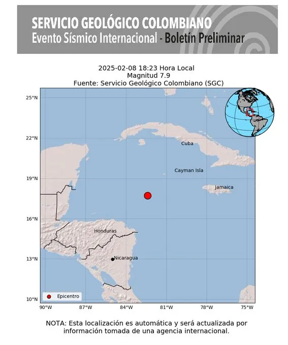 No hay riesgo de Tsunami en Colombia: DIMAR