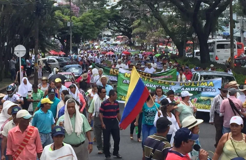 ¡Atención! Arroceros desde hoy inician movilización indefinida en Colombia
