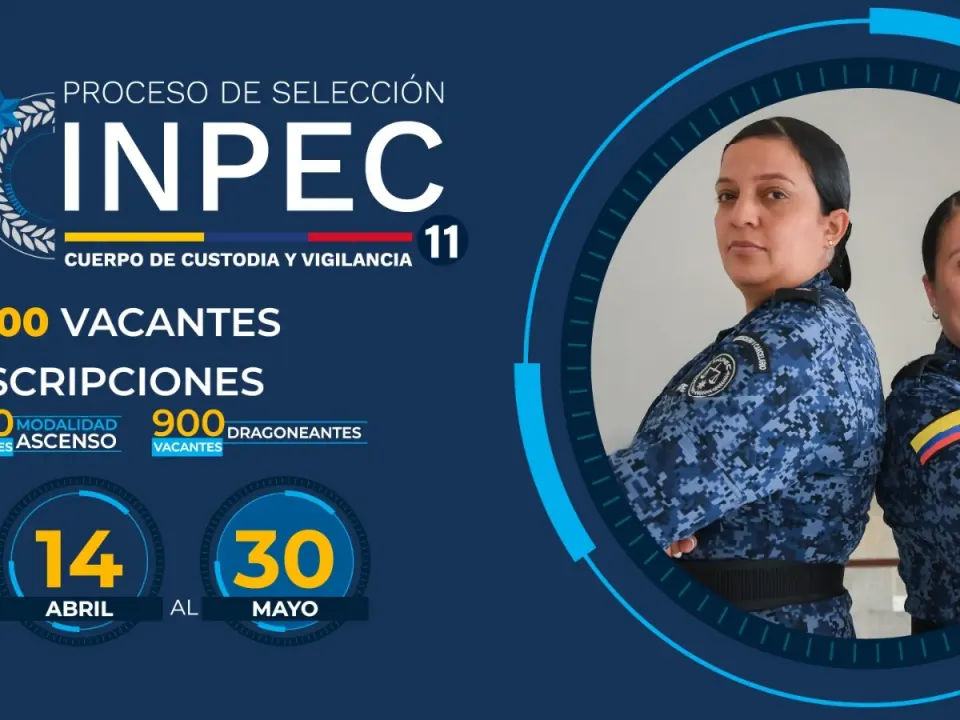La CNSC oferta 1.200 vacantes para ascenso o ingreso al INPEC