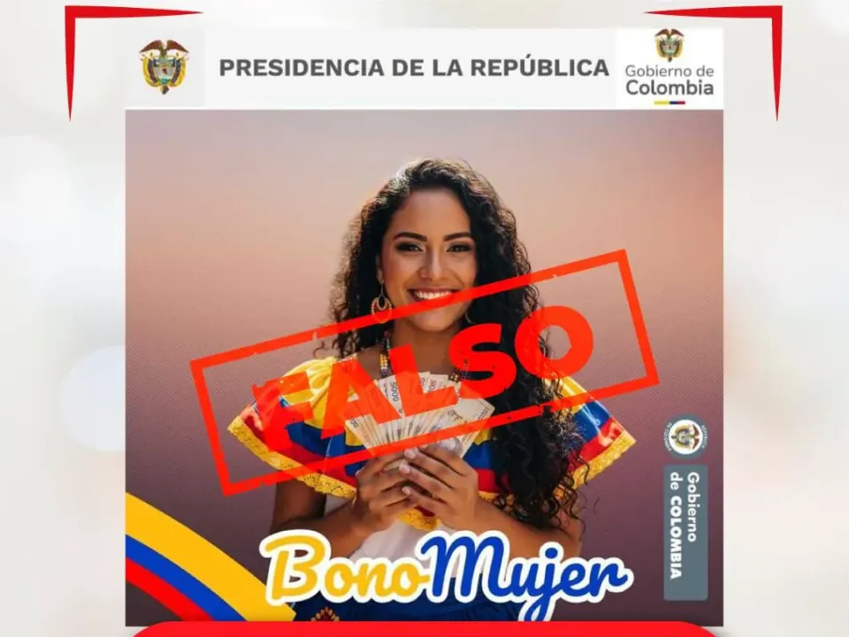 Prosperidad Social alerta sobre publicación falsa del supuesto “Bono Mujer de $850.000”