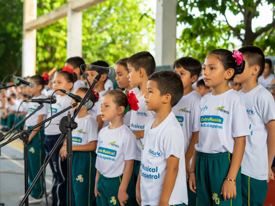Alianza de Ecopetrol y Fundación Batuta beneficia cerca de 10 mil niños, niñas y adolescentes