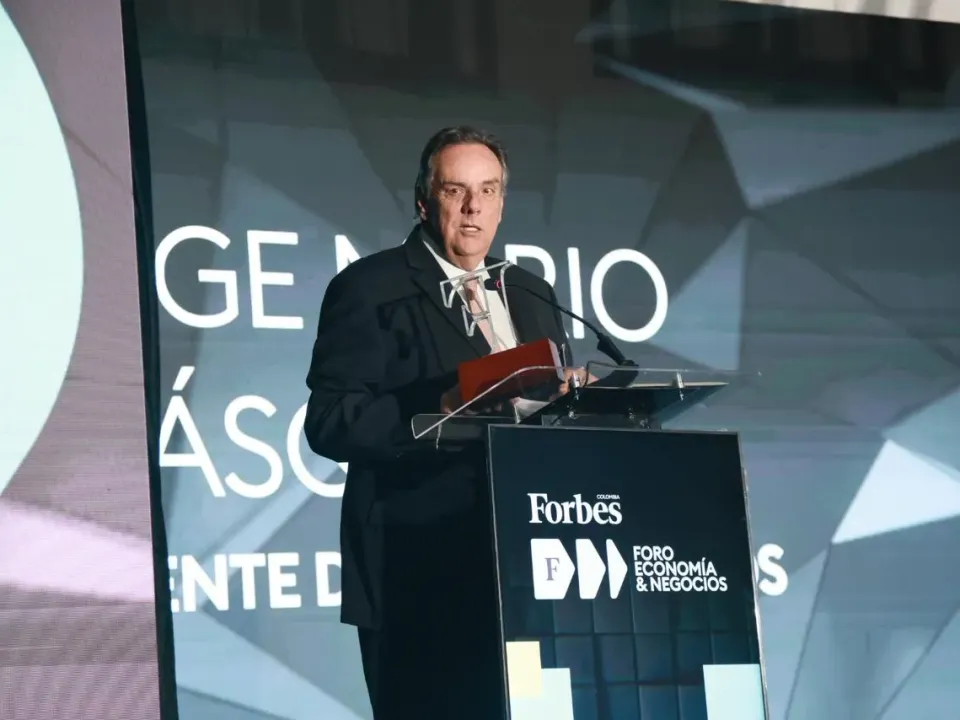 Jorge Mario Velásquez, Presidente de Grupo Argos, reconocido como empresario del año por Forbes Colombia