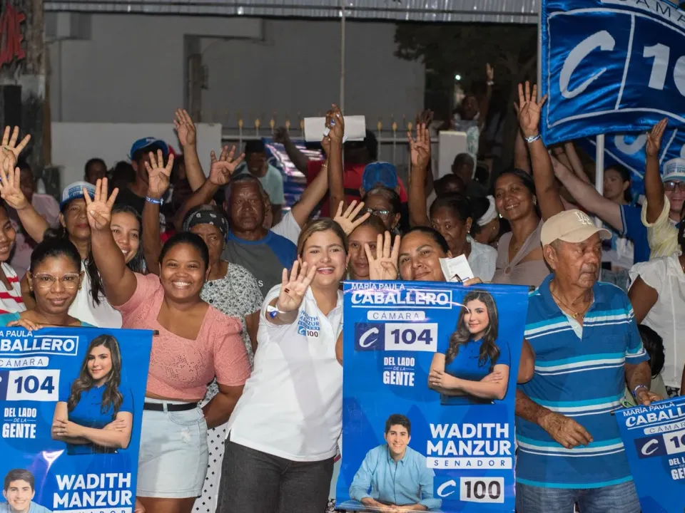 María Paula Caballero convenció a Bayunca de sus propuestas a la Cámara