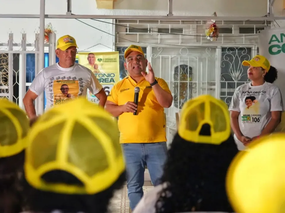 Antonio Correa reafirma desde Ciénaga de Oro su compromiso de legislar con y para la gente