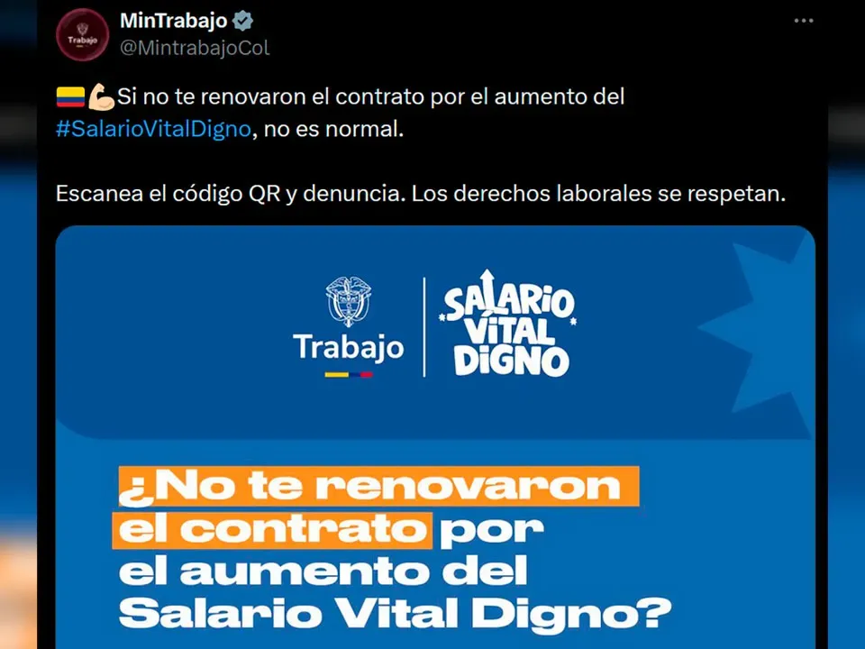 Presidente Petro convoca a defender salario vital, luego de conocer tutela que busca tumbarlo