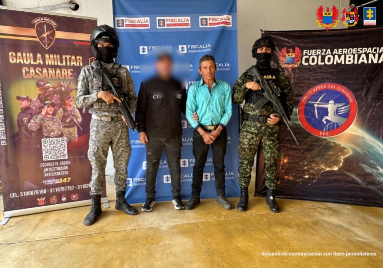 A prisión hombre señalado de facilitar secuestro en Pore (Casanare)