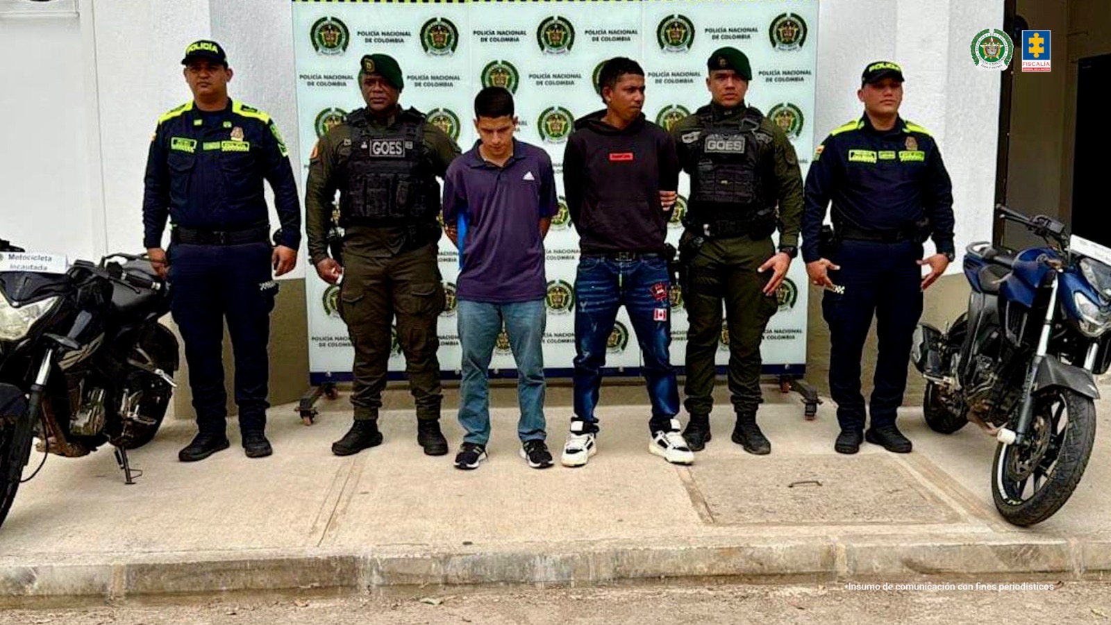 Judicializados presuntos responsables de la muerte de un patrullero en ...