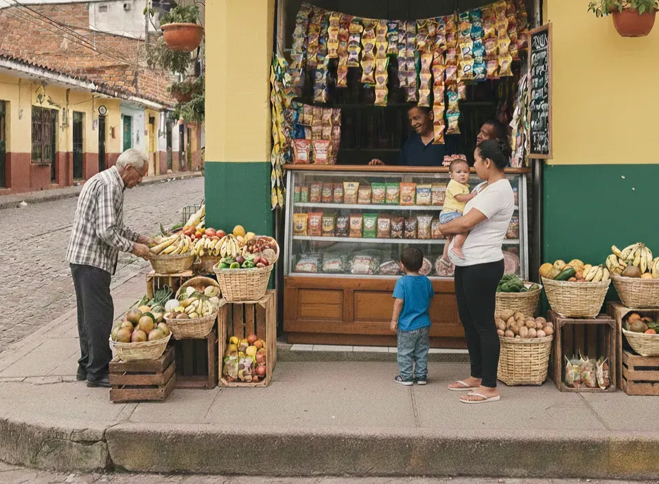 La tienda de barrio pierde el trono de la despensa. El colombiano se abastece en el “discount” y solo deja el desvare para el vecino