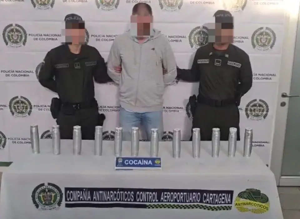 Capturan en el aeropuerto a extranjero con cocaína cuando iba a viajar a Dubái