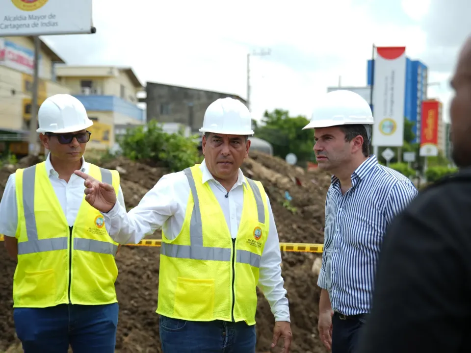 Avanzan obras principales del Intercambiador de La Carolina en Cartagena