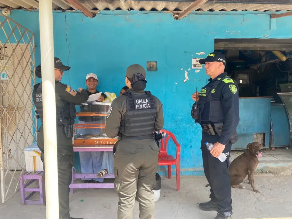 GAULA de la Policía Nacional en Cartagena