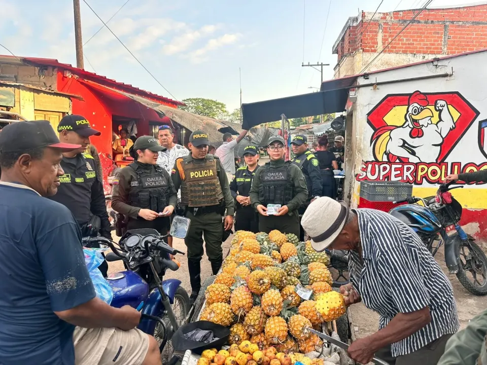 “¡Yo no pago, yo denuncio!”: GAULA enfrenta la extorsión en Magangué