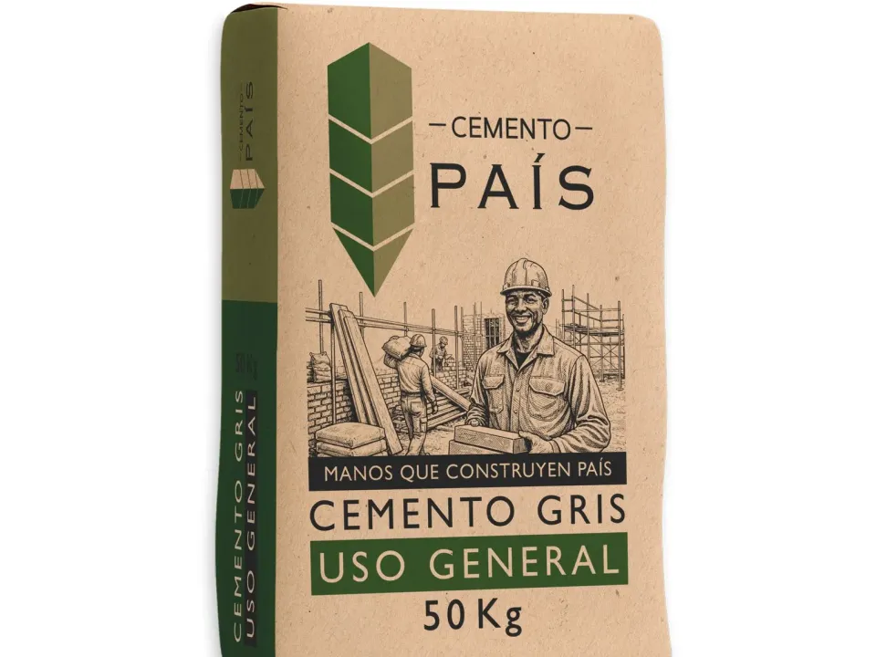 Cemento País presenta su nueva imagen en homenaje a los trabajadores de la construcción