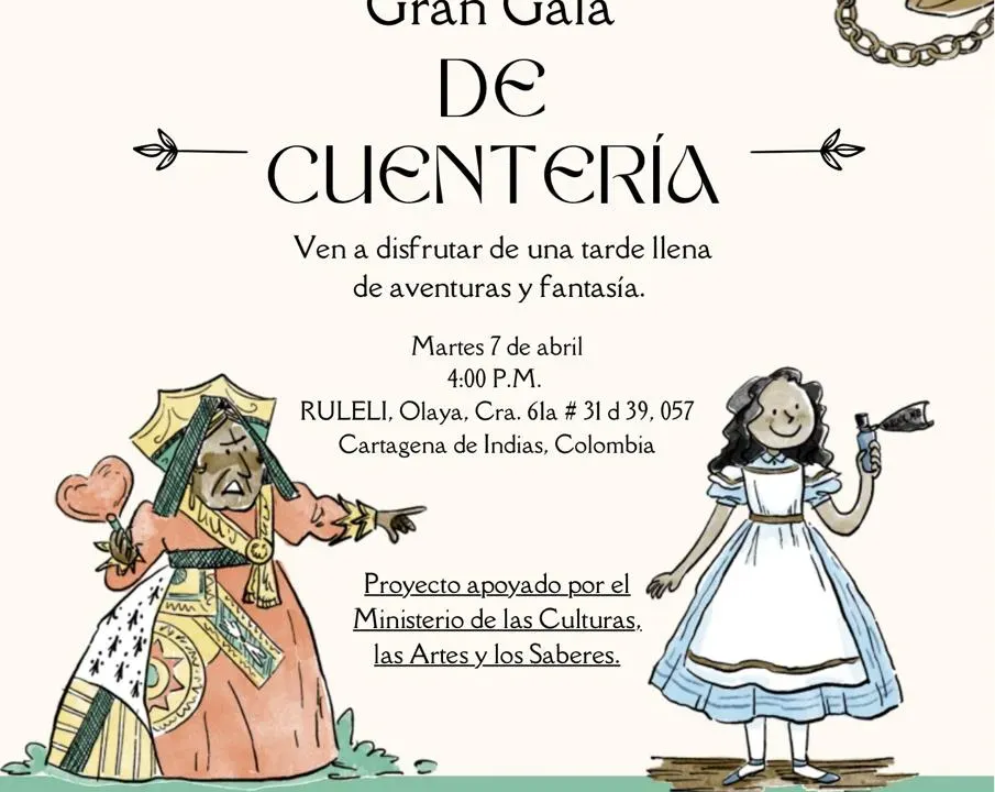 Este martes Gran Gala de Cuentería en el barrio Olaya Herrera
