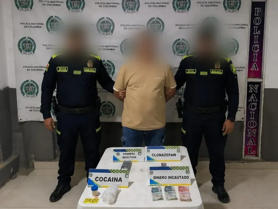 Capturan a presunto expendedor de droga vinculado al Clan del Golfo en El Carmen de Bolívar