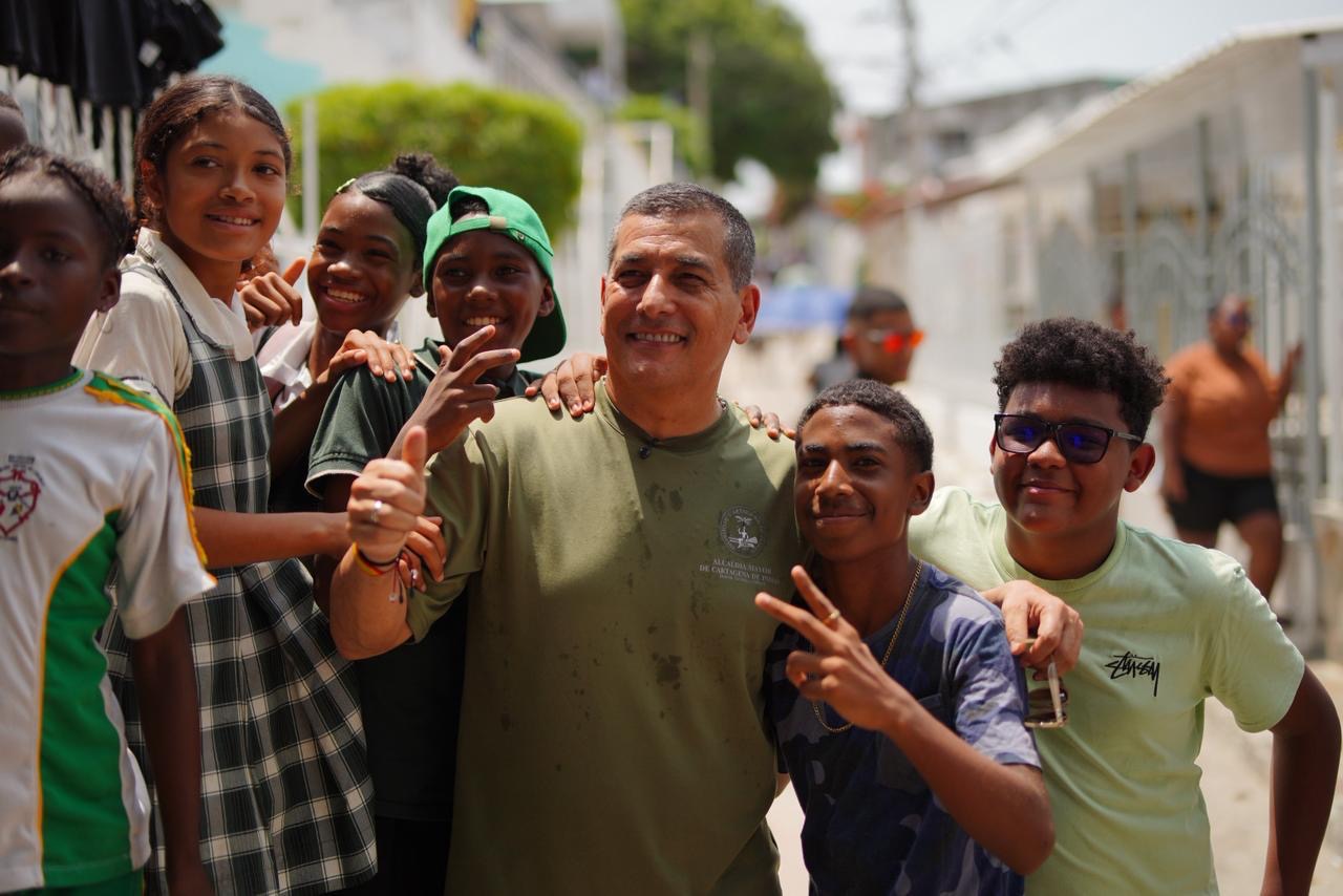 Dumek Turbay anunció la rehabilitación de 31 colegios para beneficiar a 20 mil estudiantes en Cartagena