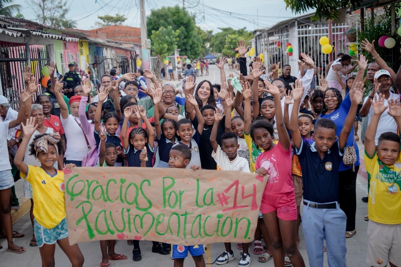 Gobernación de Bolívar entrega nuevas calles en Fredonia y Nuevo Paraíso