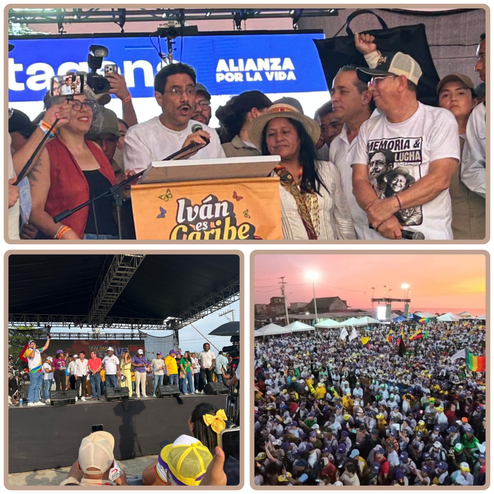 «Queremos que Cartagena sea ejemplo de justicia social y prosperidad para todos»: Iván Cepeda en cierre de campaña