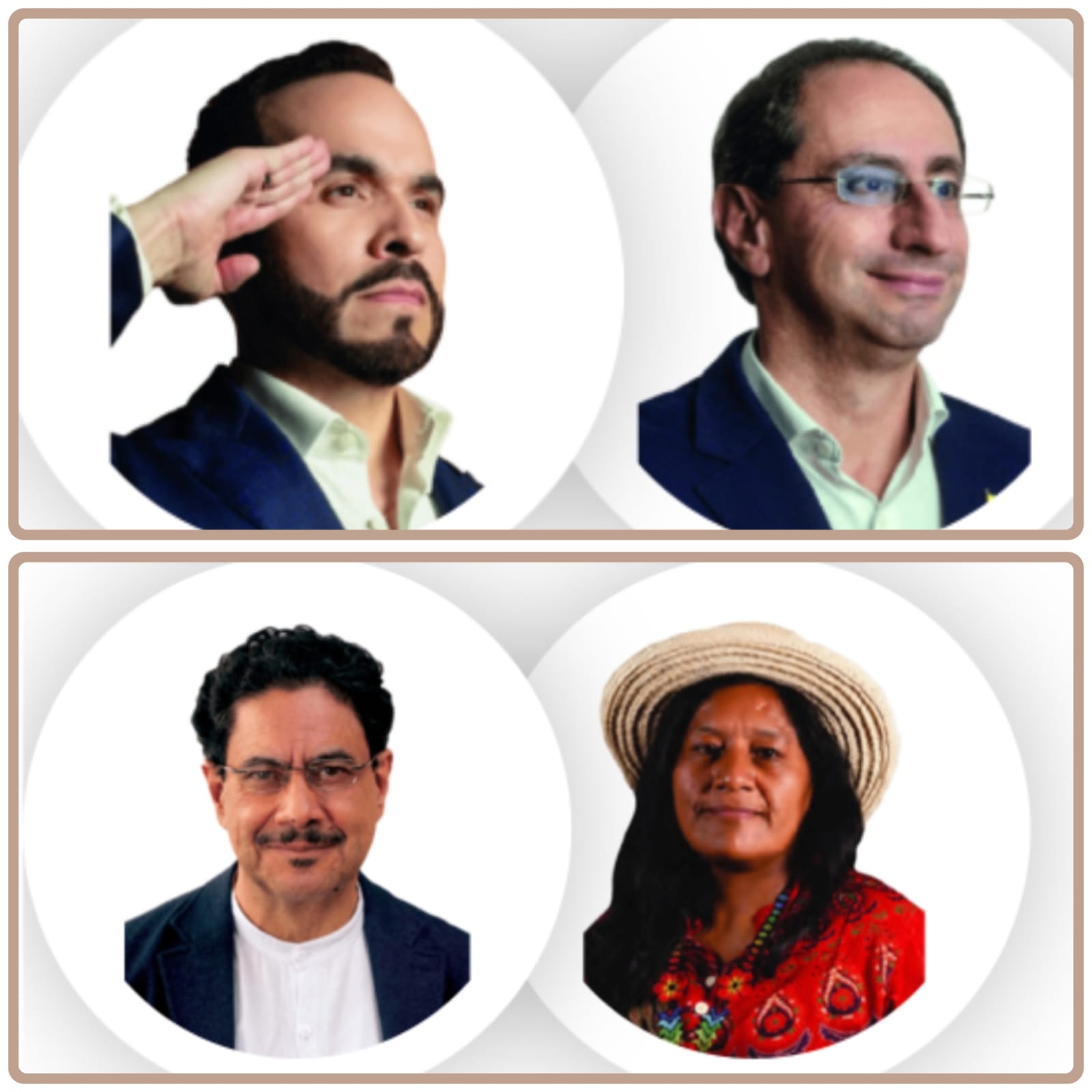 A segunda vuelta el 21 de junio Abelardo De la Espriella e Iván Cepeda