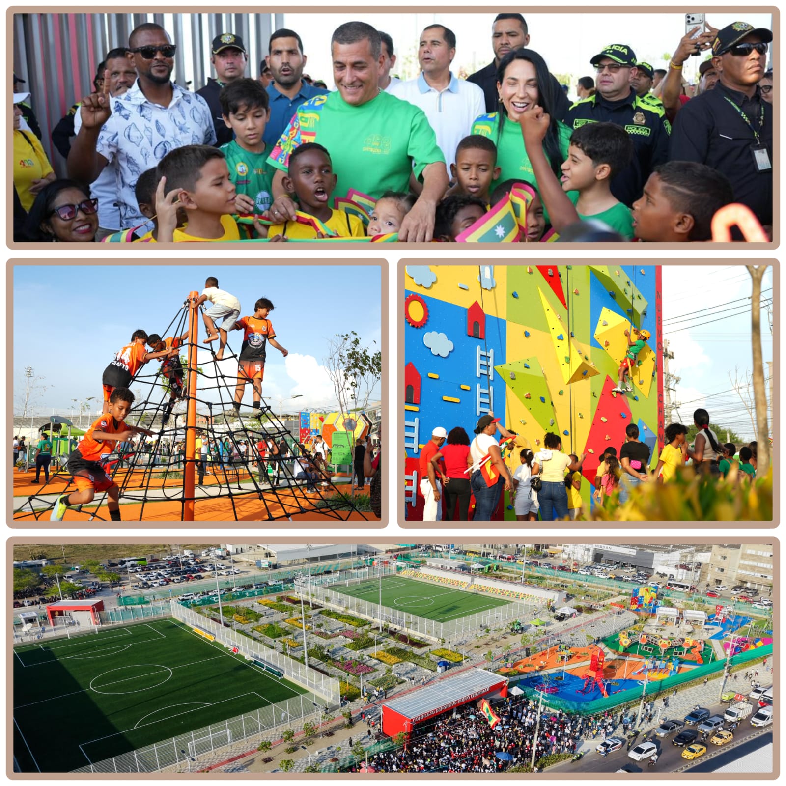 ¡Nuevo Chambacú abrió primera gran fase del complejo deportivo más importante de la historia reciente de Cartagena!