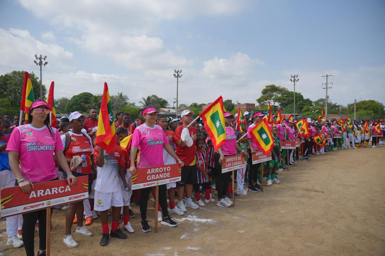 Juegos Corregimentales 2026 encendieron la fiesta del deporte comunitario en La Boquilla