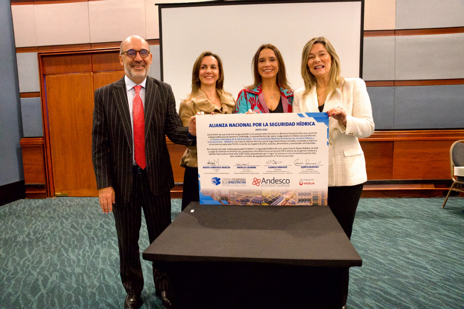 Andesco y Cámara de Infraestructura se unen para acelerar inversiones en agua y saneamiento en Colombia