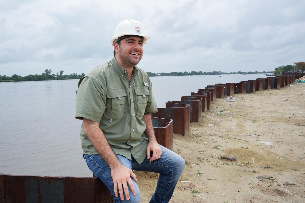 ”El Malecón y La Albarrada harán de Magangué un polo de atracción turística”: Gobernador Arana