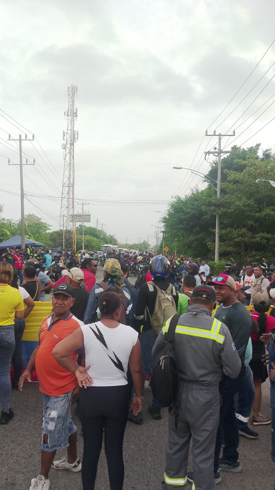 Pasacaballos bloquea zona industrial de Mamonal