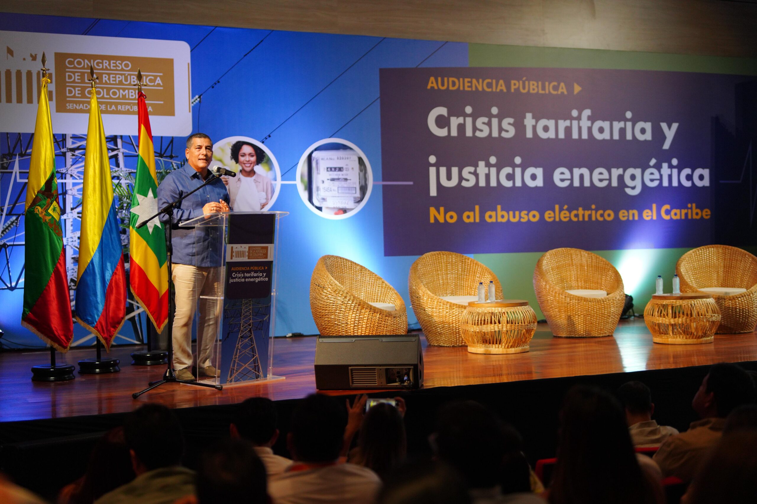 Dumek Turbay pide al Congreso frenar el próximo Plan Nacional de Desarrollo hasta resolver la crisis tarifaria del Caribe