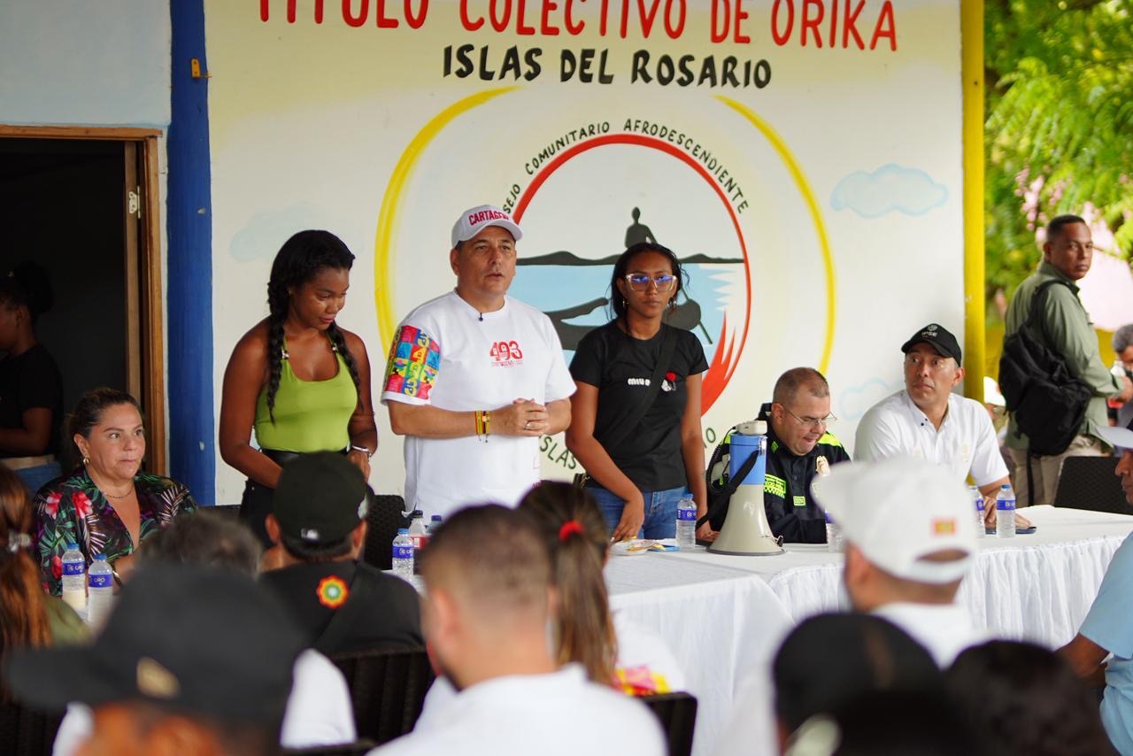 Dumek Turbay lidera solución a crisis energética en Islas del Rosario y anuncia inversiones para su transformación integral