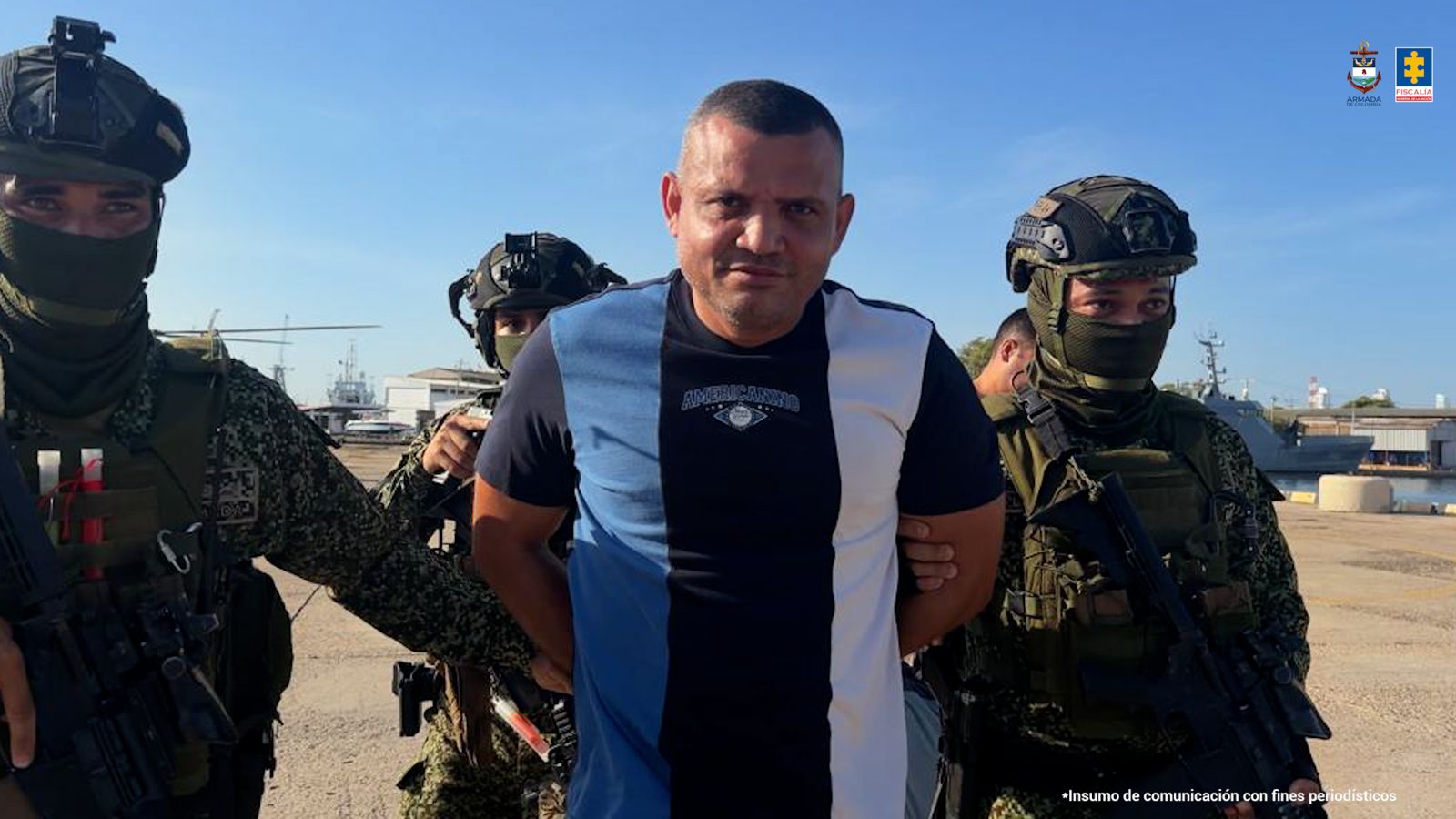 Aseguran a presunto cabecilla del Clan del Golfo por pagos a miembros de la Fuerza Pública a cambio de información reservada