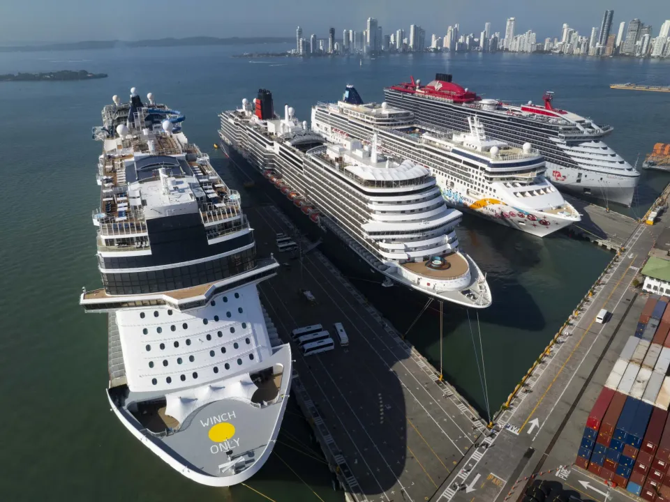 Histórica cifra de 60 millones de dólares cierra temporada de cruceros de Cartagena