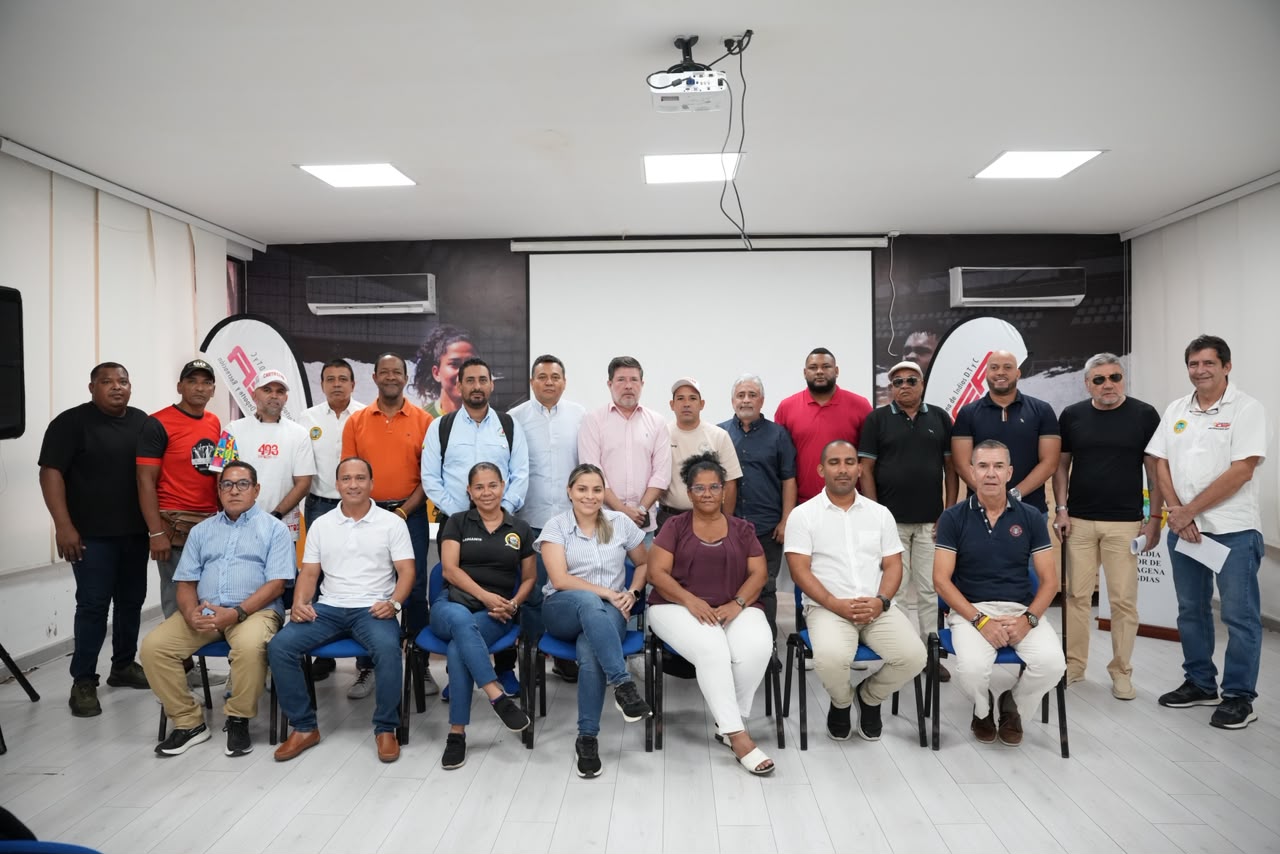 Director del IDER dialogó con clubes y delegaciones para fortalecer el deporte de Cartagena y Bolívar