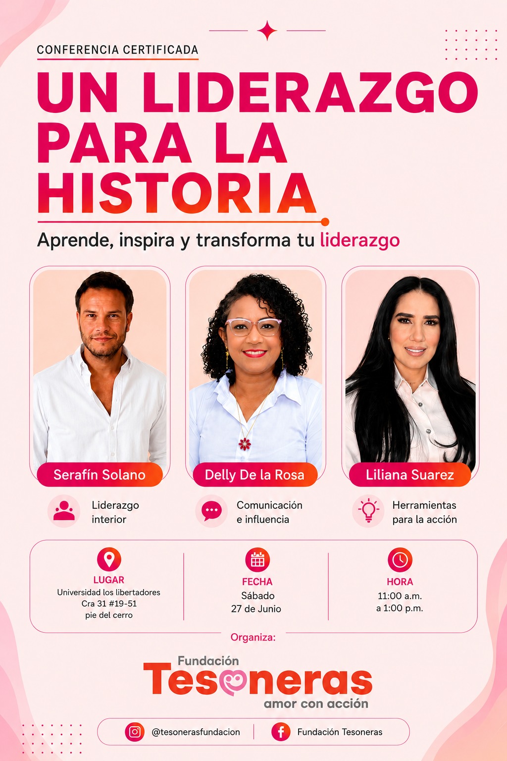Cartagena vivirá “Un Liderazgo para la Historia”, una conferencia que busca inspirar líderes con propósito
