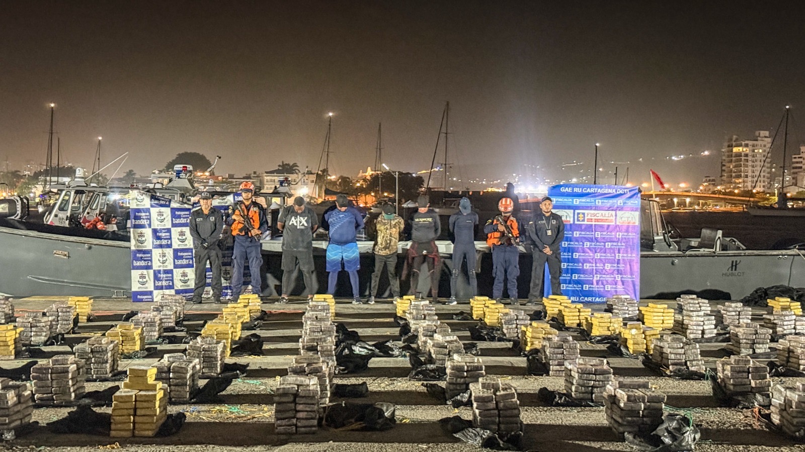 Armada incauta más de tres toneladas de cocaína