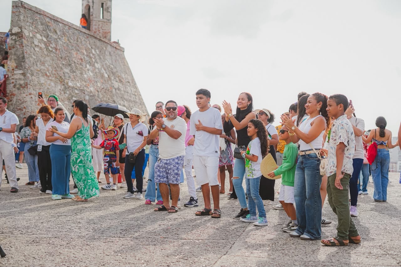 Más de 6.350 personas visitaron el Castillo de San Felipe en jornada gratuita