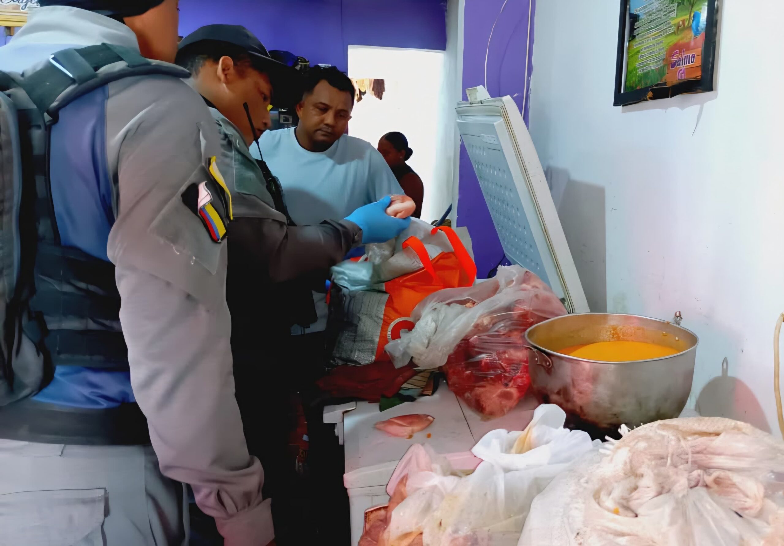 Decomisan carne de fauna silvestre en un restaurante de Escallón Villa en Cartagena