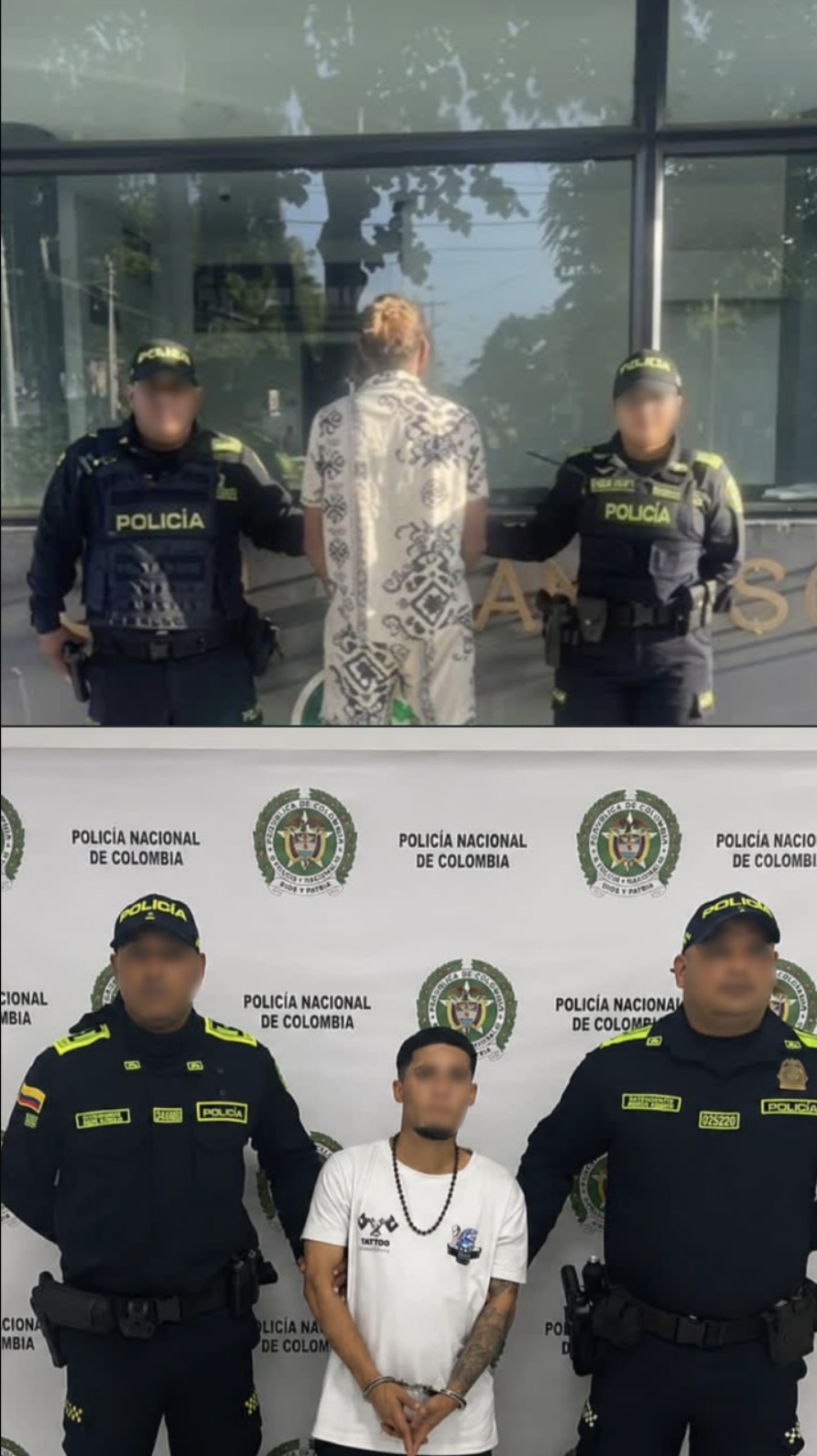 Capturan por orden judicial a dos personas por presunta violencia intrafamiliar