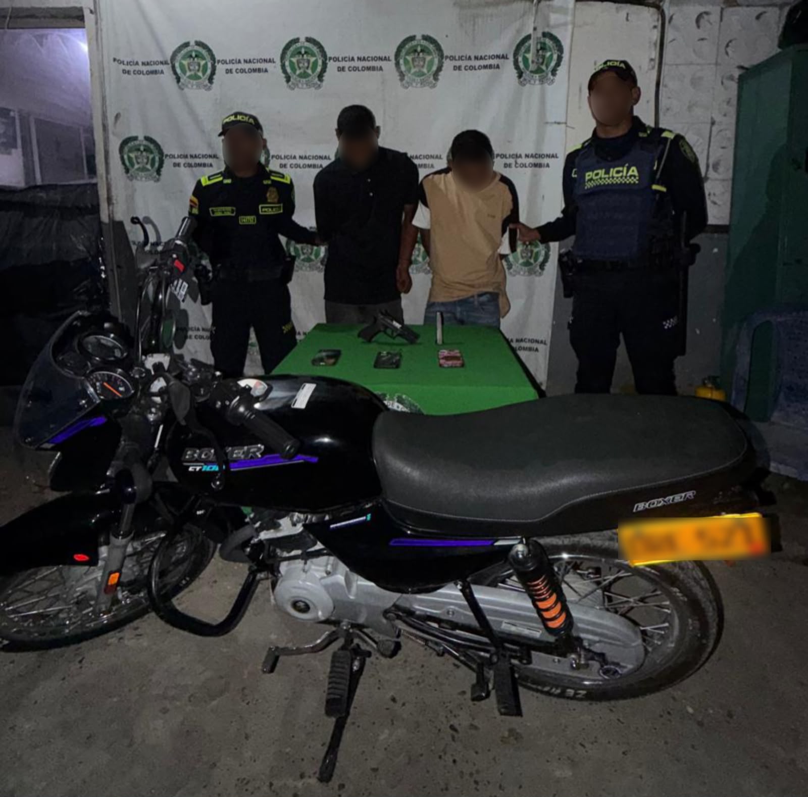 Policía sacó de circulación 357 armas de fuego en Cartagena en el primer semestre de 2026
