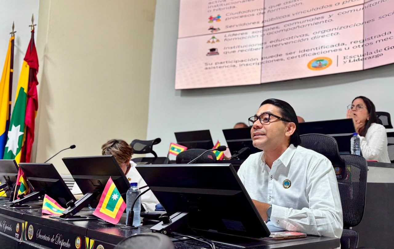 Escuela de Gobierno presentó informe de gestión ante Concejo de Cartagena