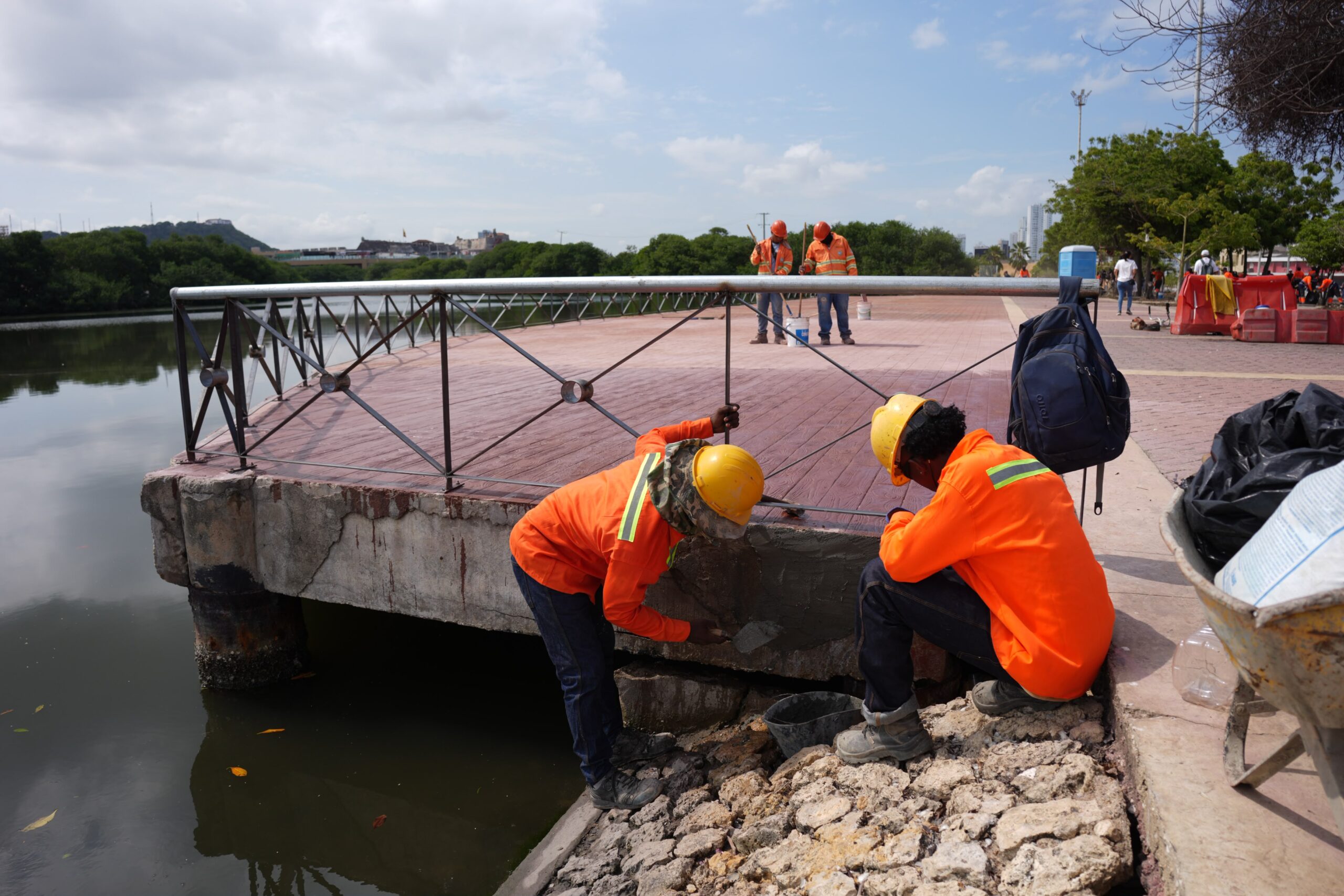 Puerto Duro se transforma con nuevo cerramiento y zona turística en la India Catalina