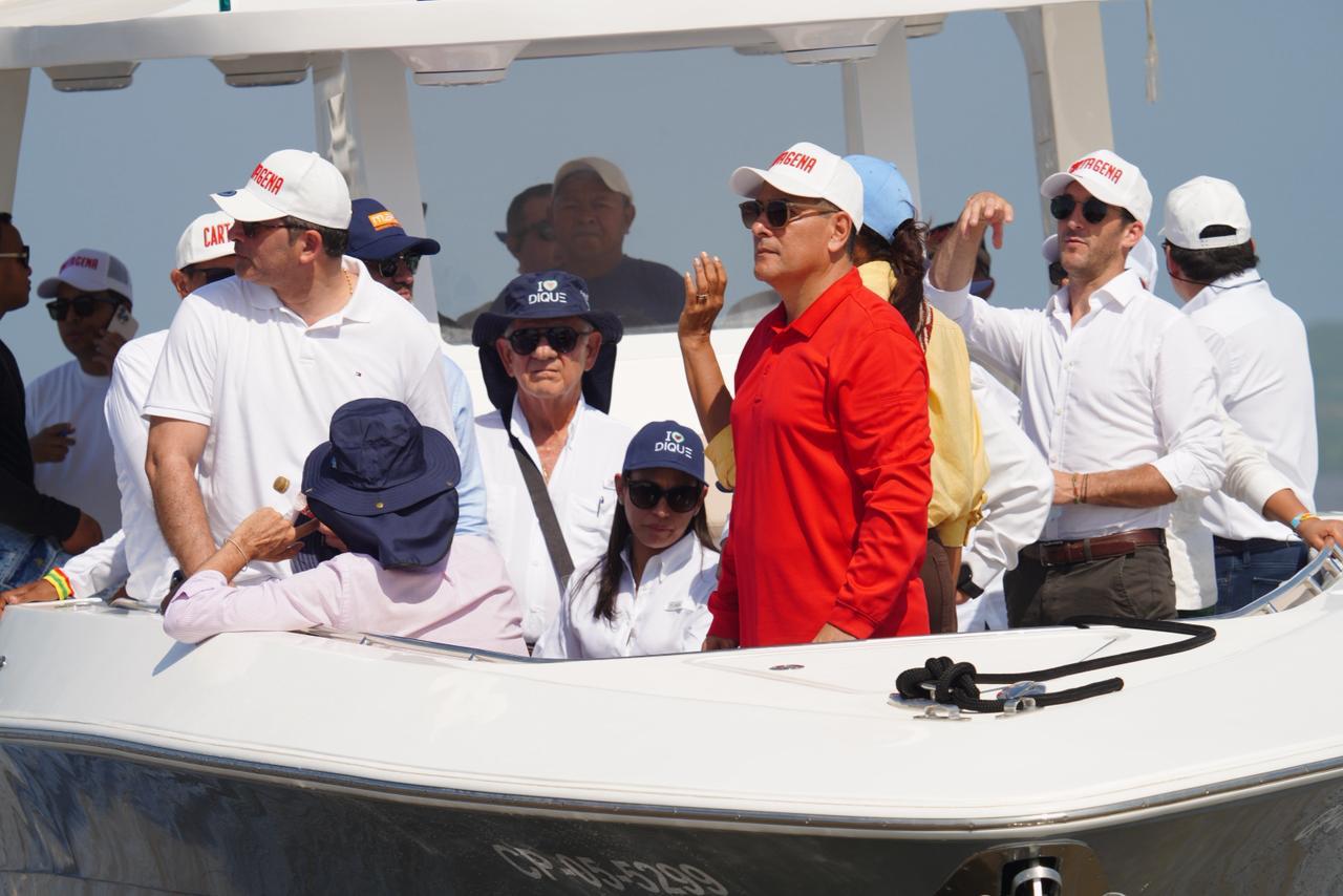 Dumek Turbay celebra la reactivación de las obras del Canal del Dique